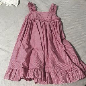 Petit Pomme Smocked Red Dress